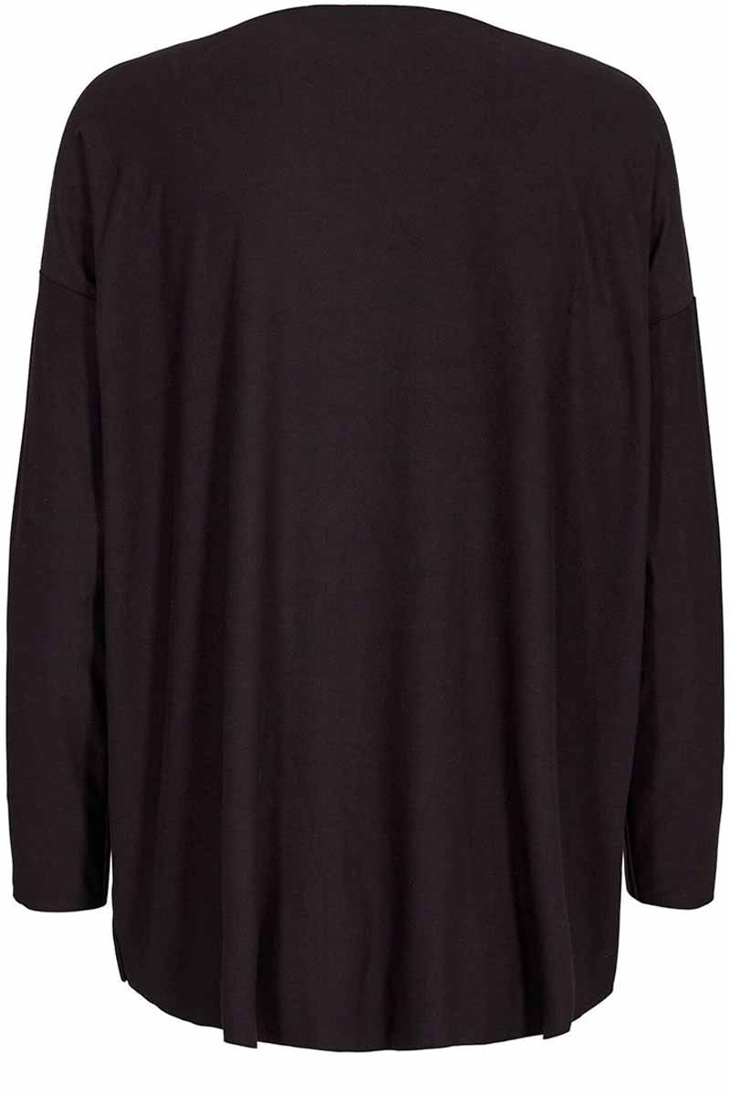 Alma LS Top | Sort | Langærmet bluse fra Liberté Essentiel - Image 6