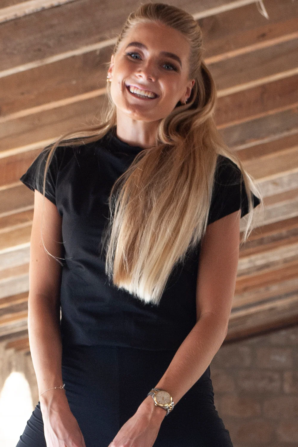 Alma Top | Sort | Blød t-shirt fra Liberté Essentiel - Image 6