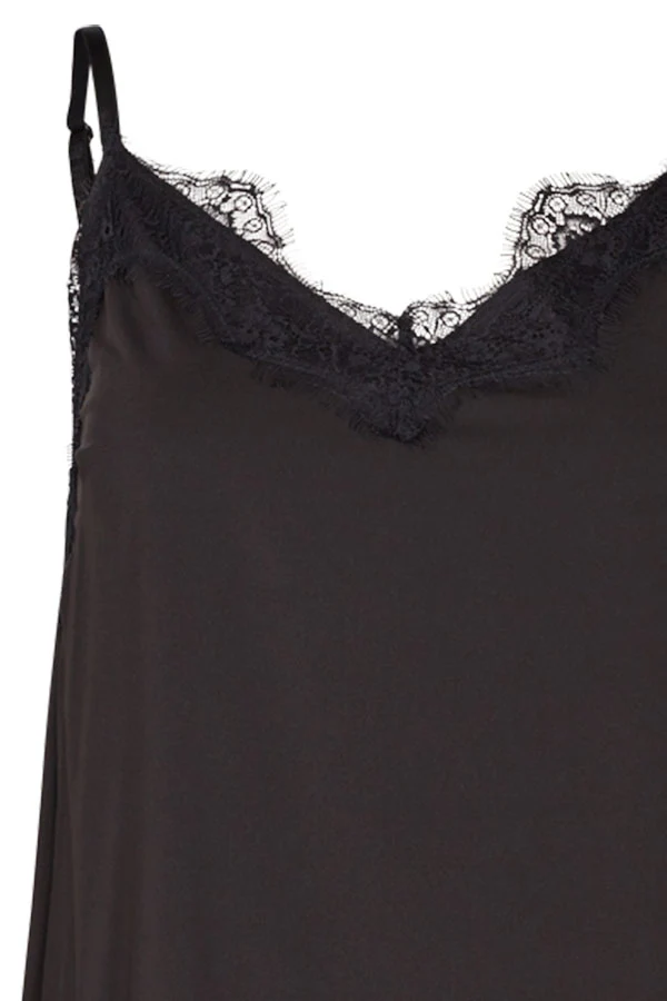 Bicco ST | Sort |  Blondetop fra Freequent - Image 4