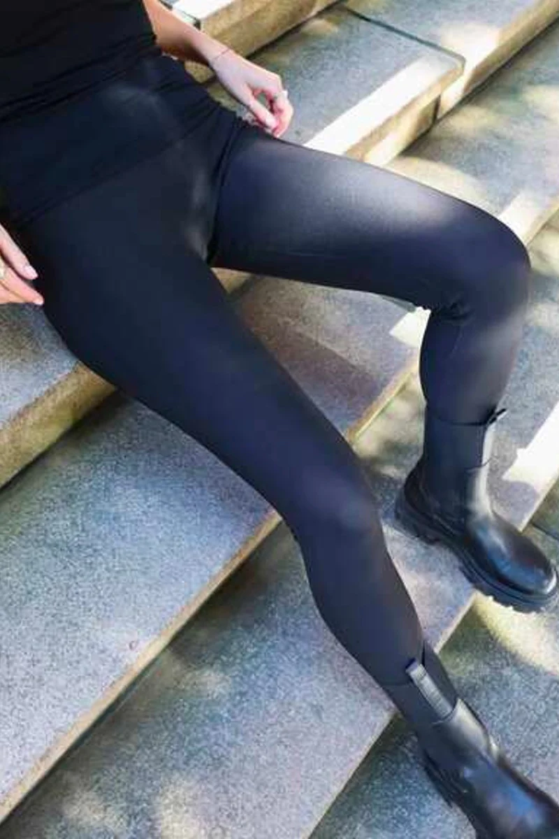 Henne Leggings | Black | Leggings fra Liberté - Image 5