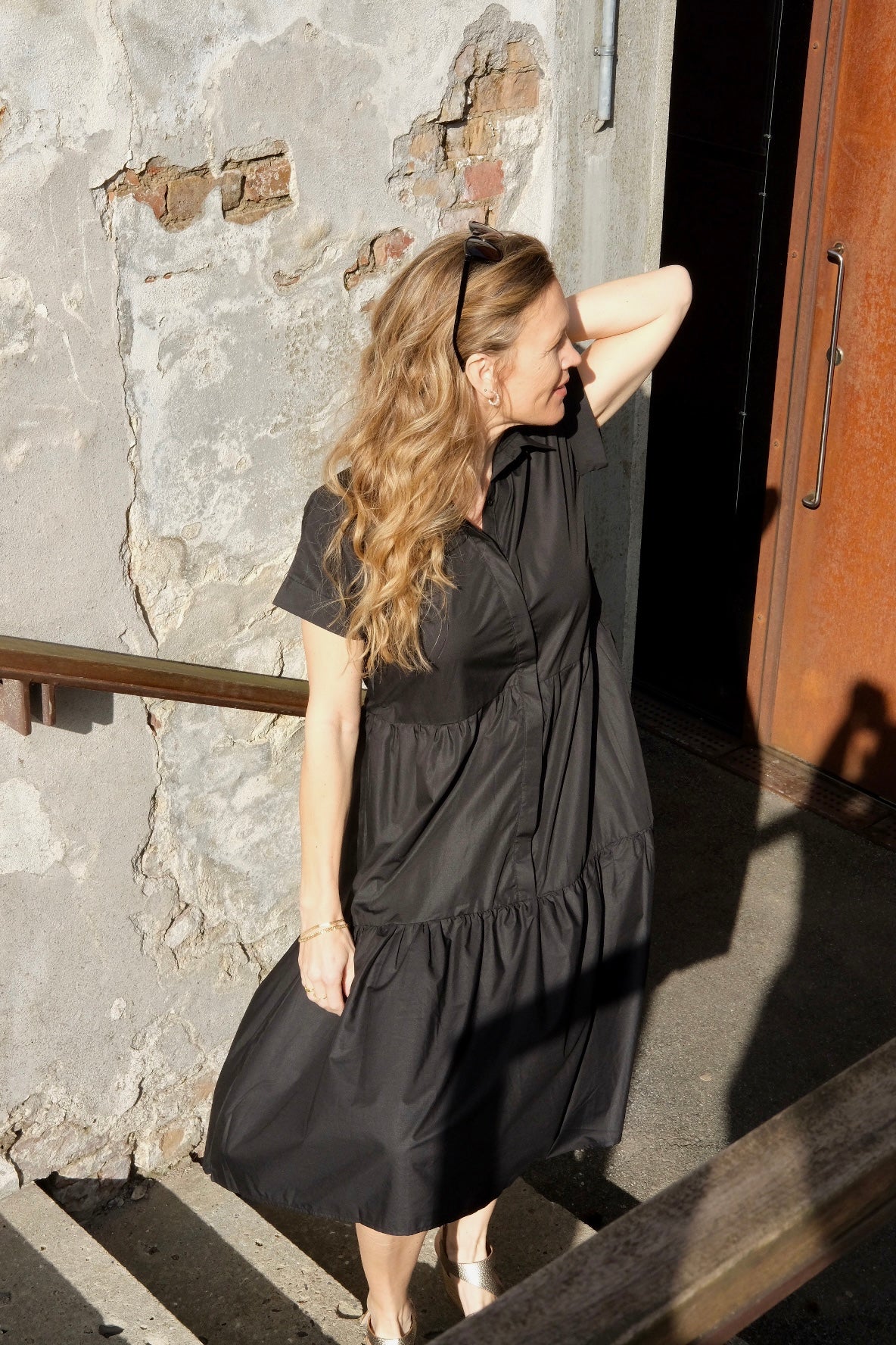 Ilona Shirt Dress | Sort | Kjole fra Liberté - Image 9