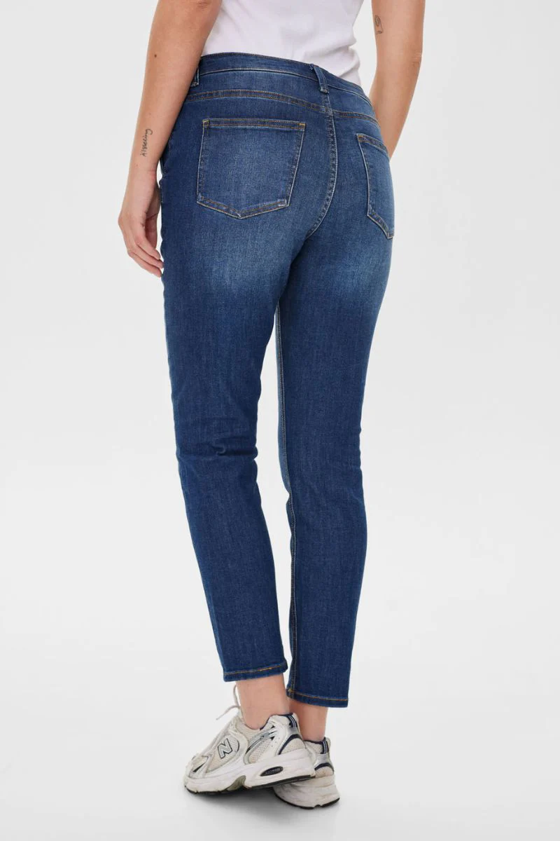 Jane Pant | Medium Blue Denim | Bukser fra Freequent - Image 5