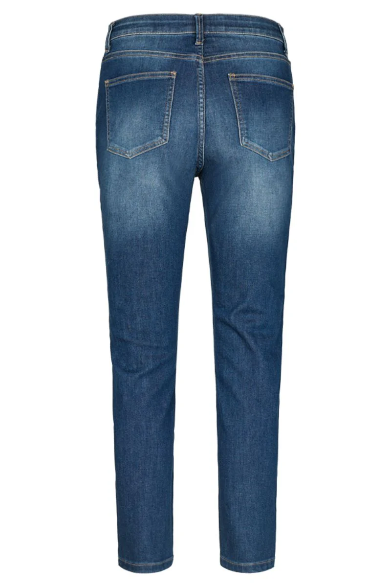 Jane Pant | Medium Blue Denim | Bukser fra Freequent - Image 6