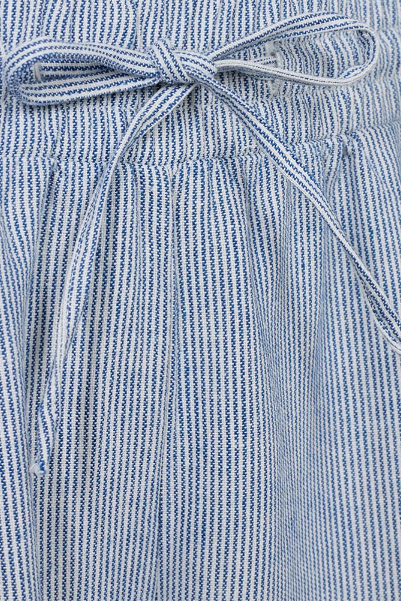 Lava Pants 204430 | Off-White w. Nebulas Blue | Bukser fra Freequent - Image 3