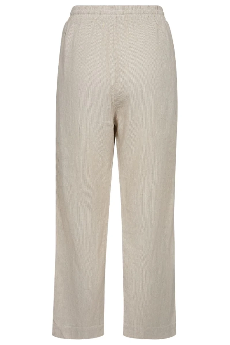 Lava Pants 204430 | Simply Taupe w. Off-White | Bukser fra Freequent - Image 6