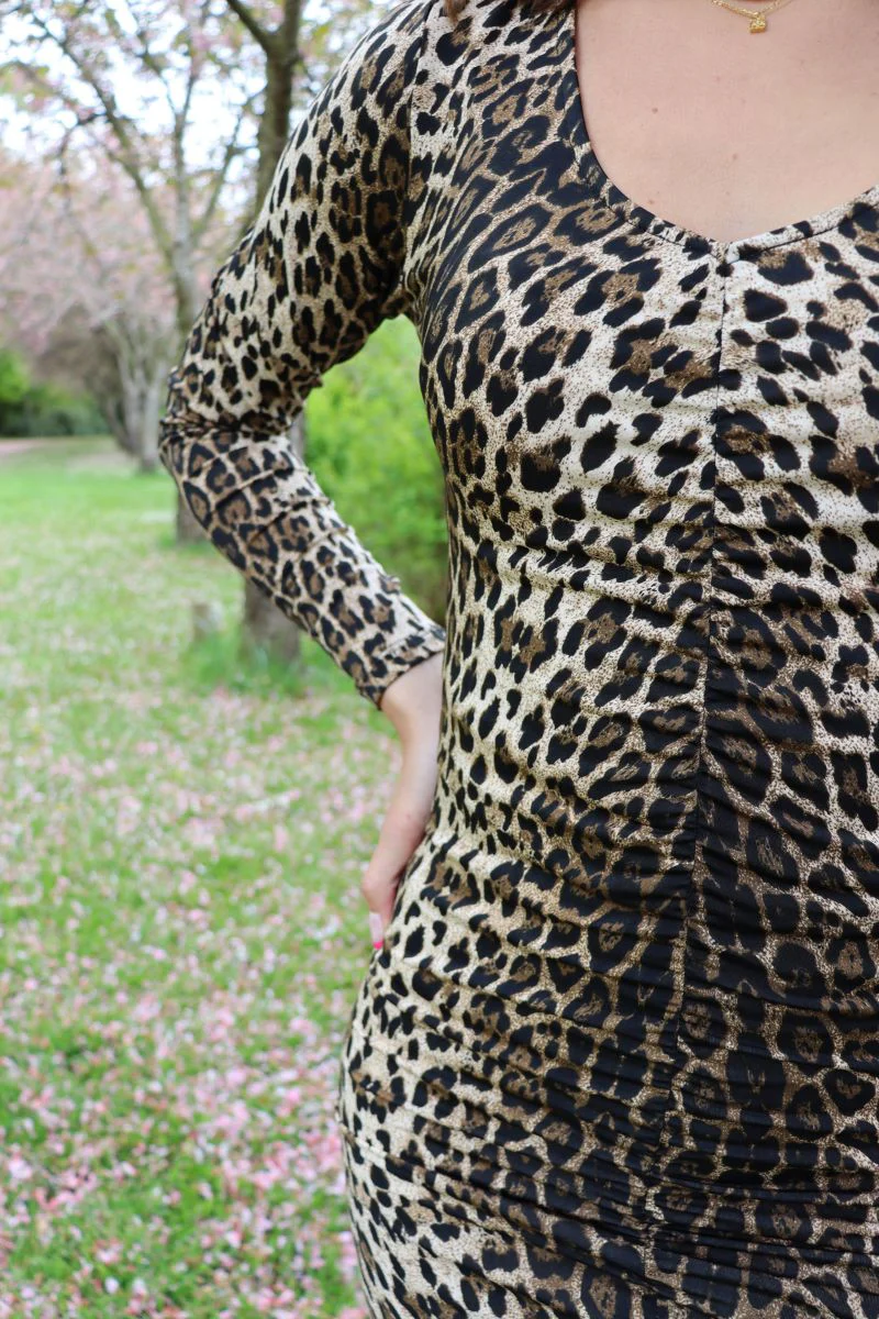 Lotus Ls Dress | Leo | Kjole fra Liberté - Image 4