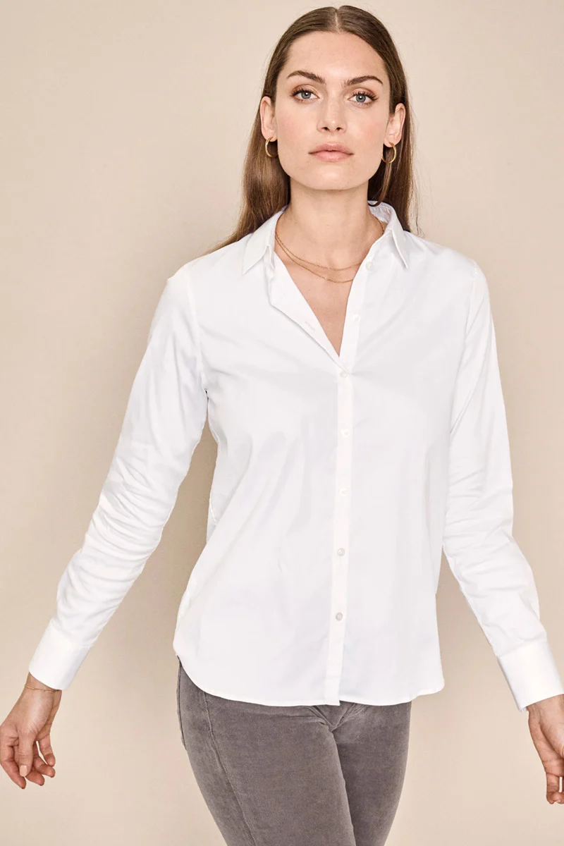Martina Shirt | Hvid | Skjorte fra Mos Mosh - Image 11