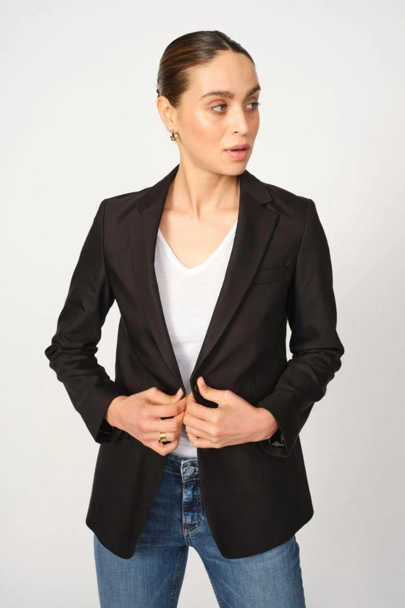 Mary Night Blazer | Black | Blazer fra Mos Mosh - Image 12