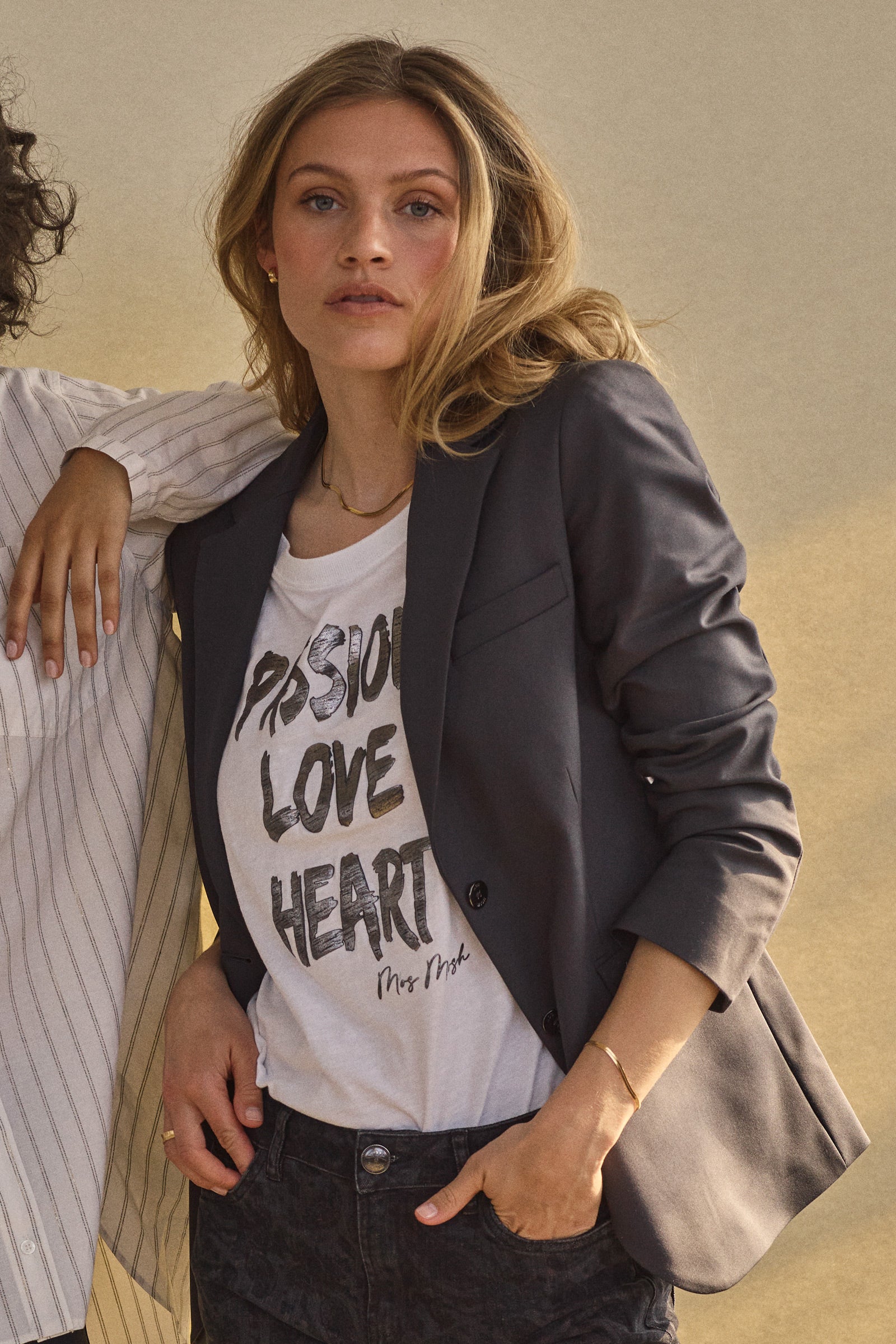 Mary Night Blazer | Black | Blazer fra Mos Mosh - Image 15