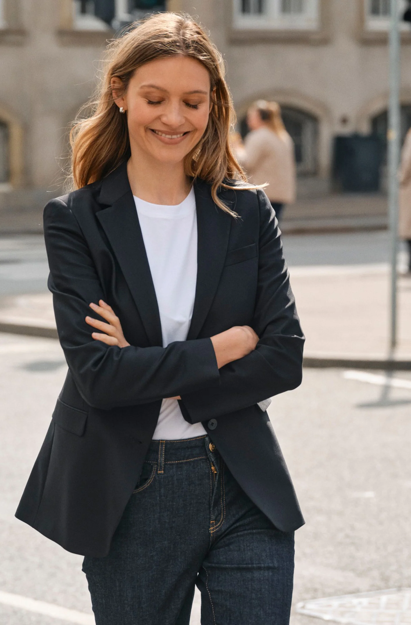 Mary Night Blazer | Black | Blazer fra Mos Mosh - Image 7