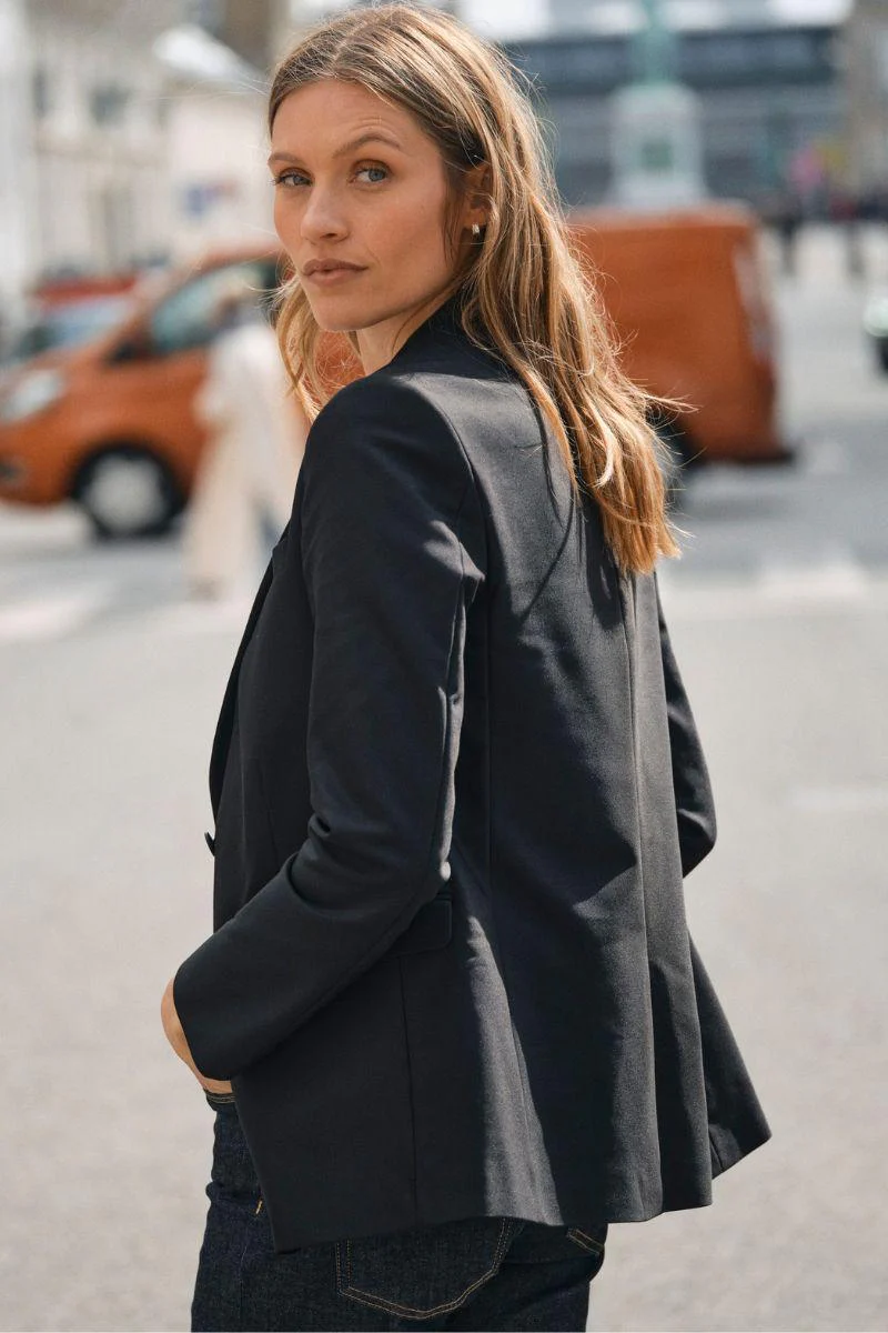 Mary Night Blazer | Black | Blazer fra Mos Mosh - Image 9