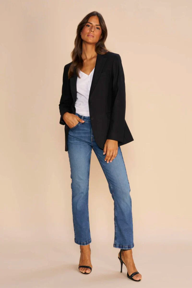 Ashley Imera Jeans Ankle | Blue | Jeans fra Mos Mosh - Image 19