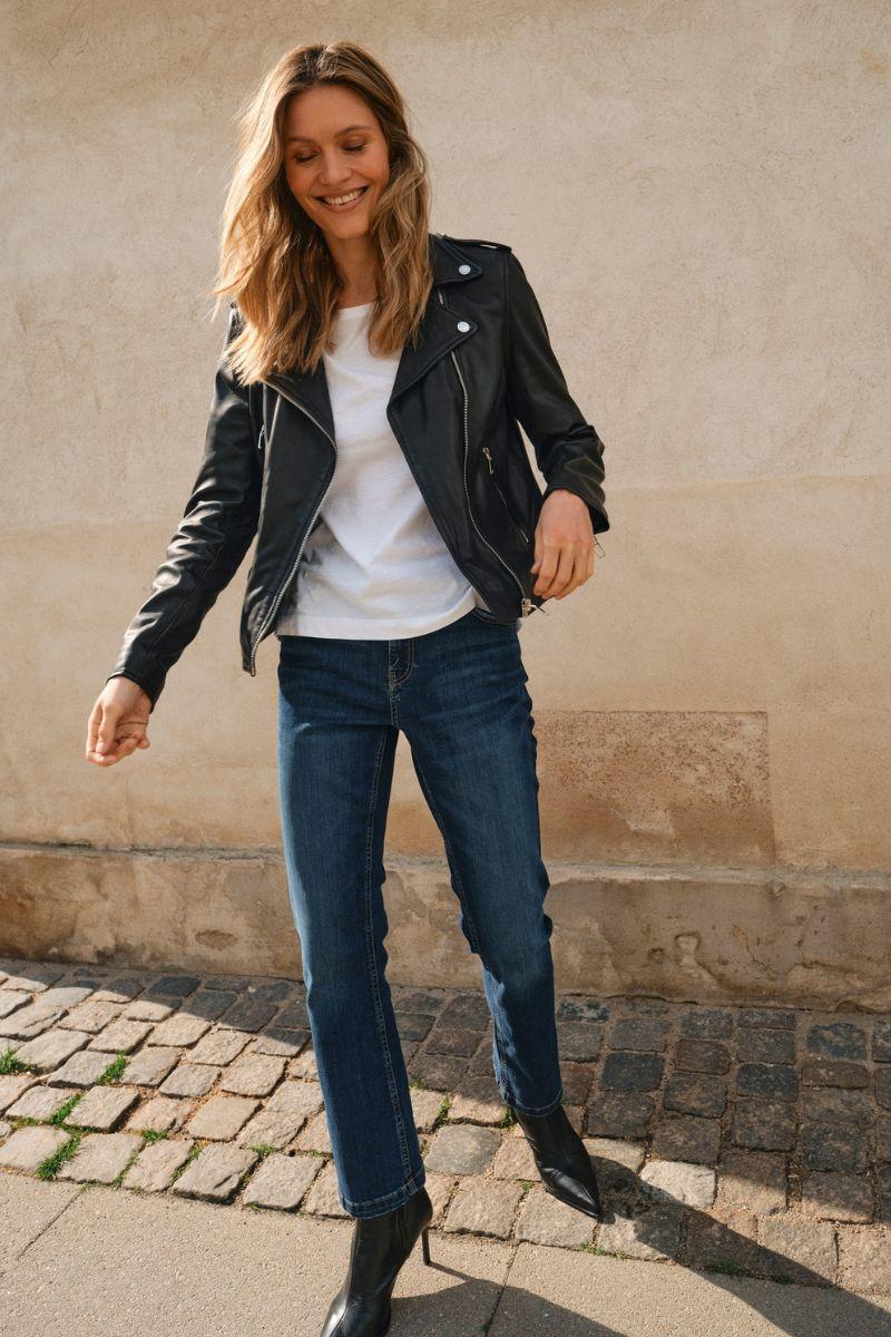 Ashley Imera Jeans Ankle | Blue | Jeans fra Mos Mosh - Image 22