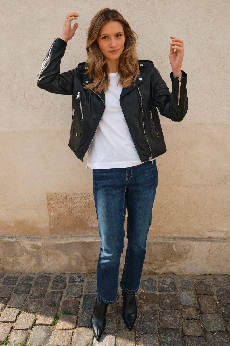 Ashley Imera Jeans Ankle | Blue | Jeans fra Mos Mosh - Image 24