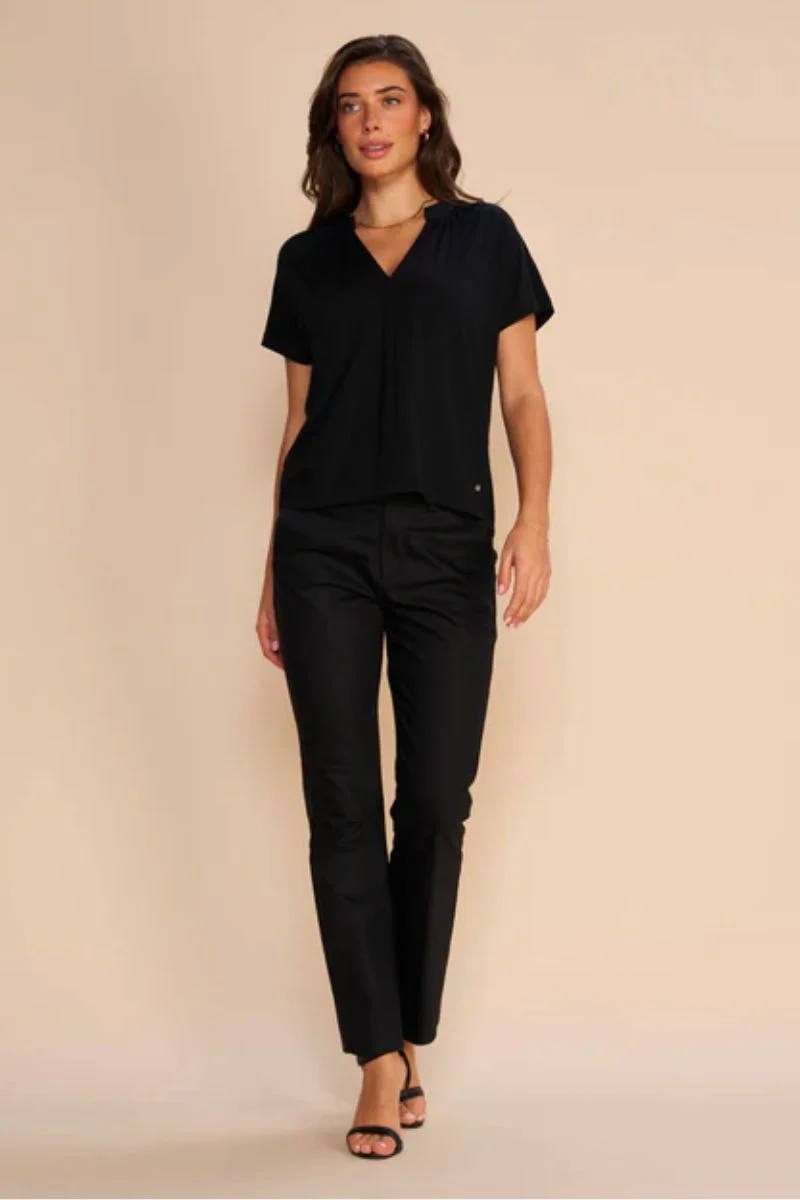 Shira Tee | Black | T-shirt fra Mos Mosh - Image 6