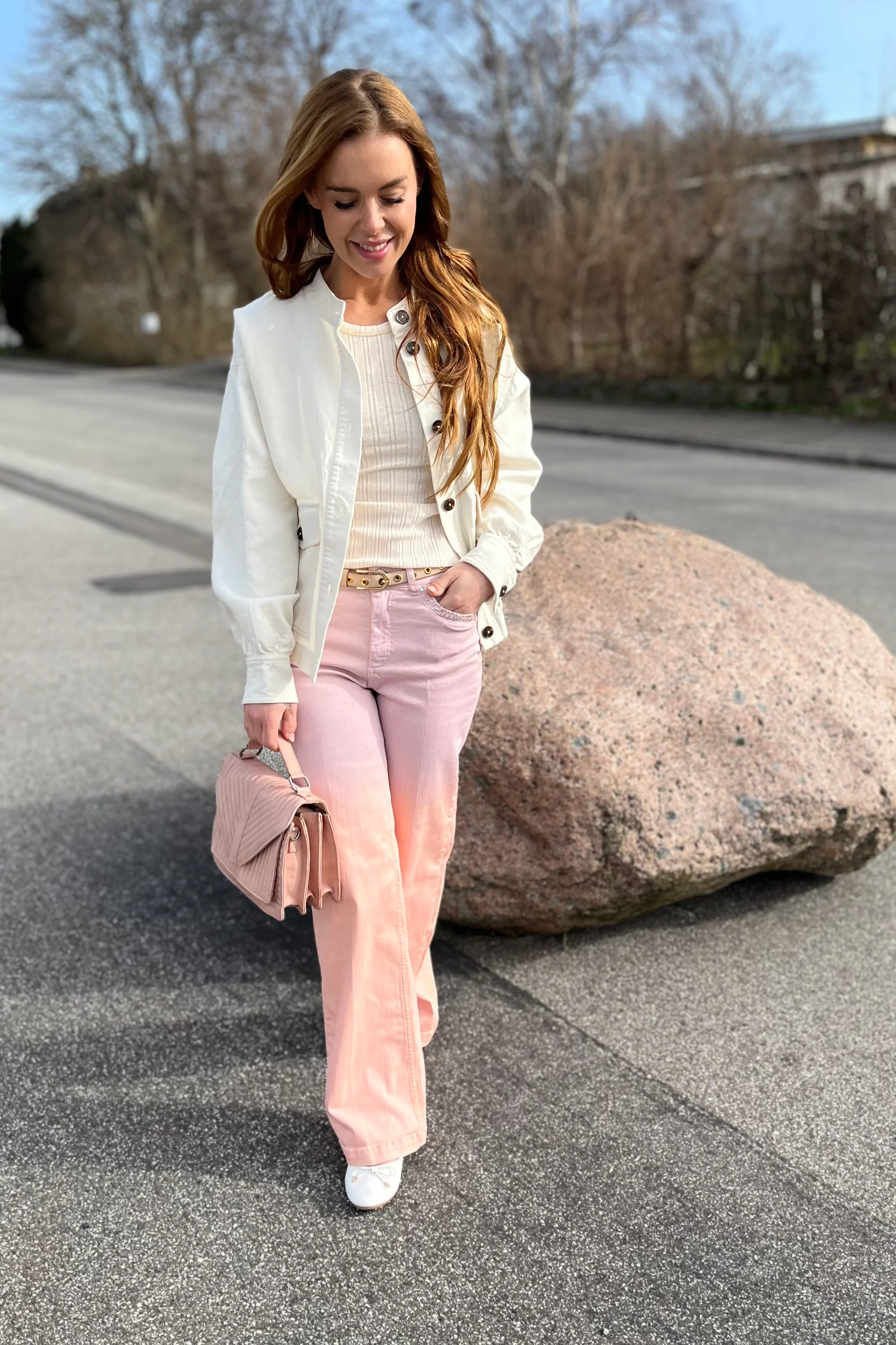 Sp Arhny Fade Pants | Silver Pink | Bukser fra Mos Mosh - Image 11