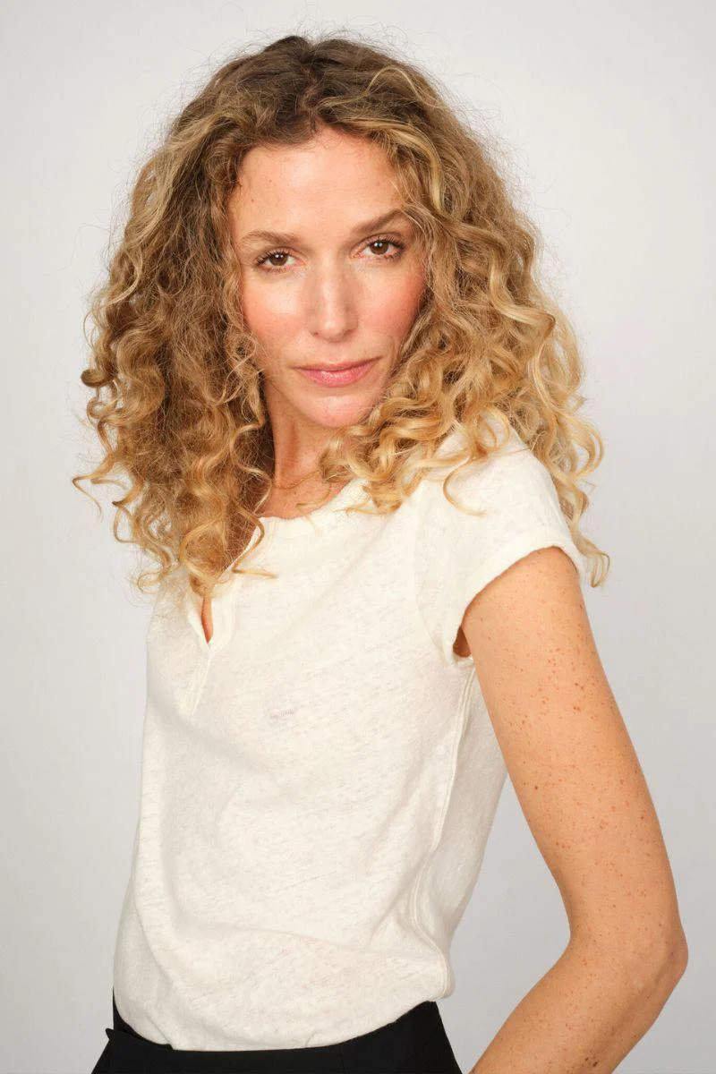 Troy Tee SS | Ecru | Basis t-shirt fra Mos Mosh - Image 12