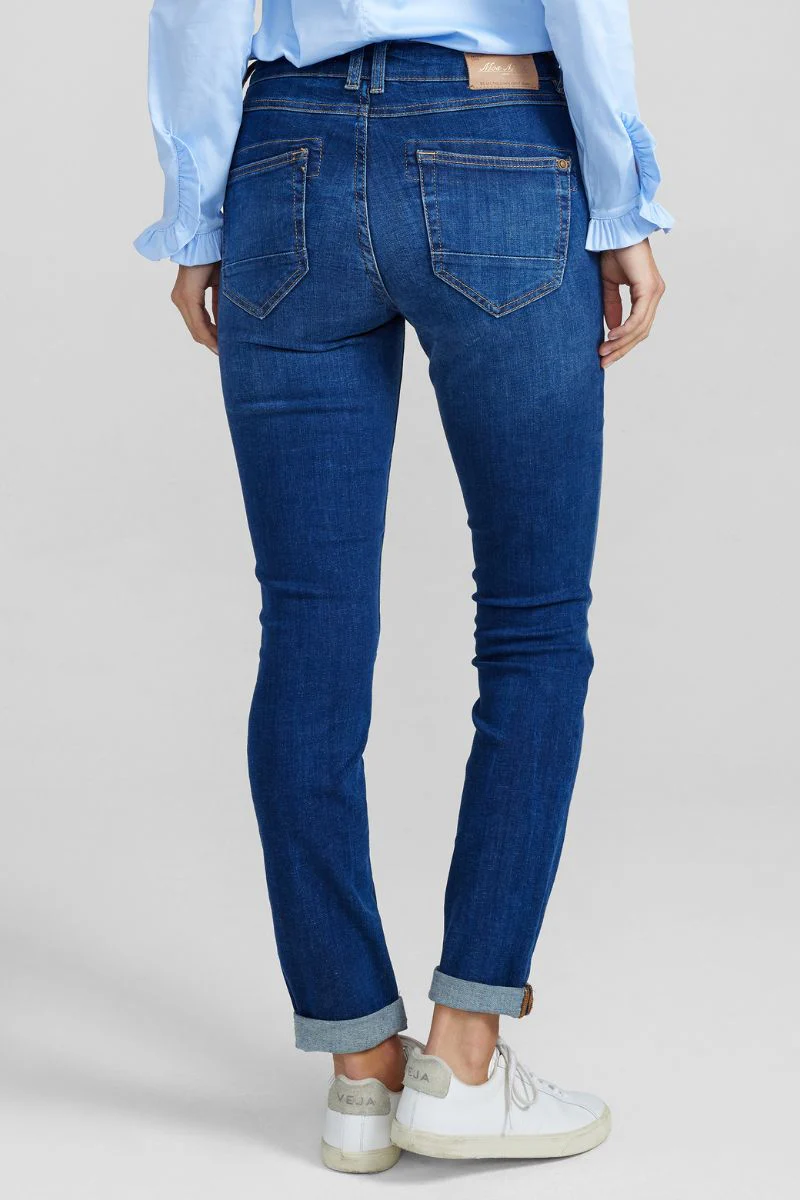 Naomi Shade Blue Jeans | Blue | Jeans fra Mos Mosh - Image 14