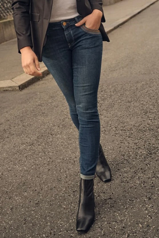Naomi Shade Blue Jeans | Blue | Jeans fra Mos Mosh - Image 15