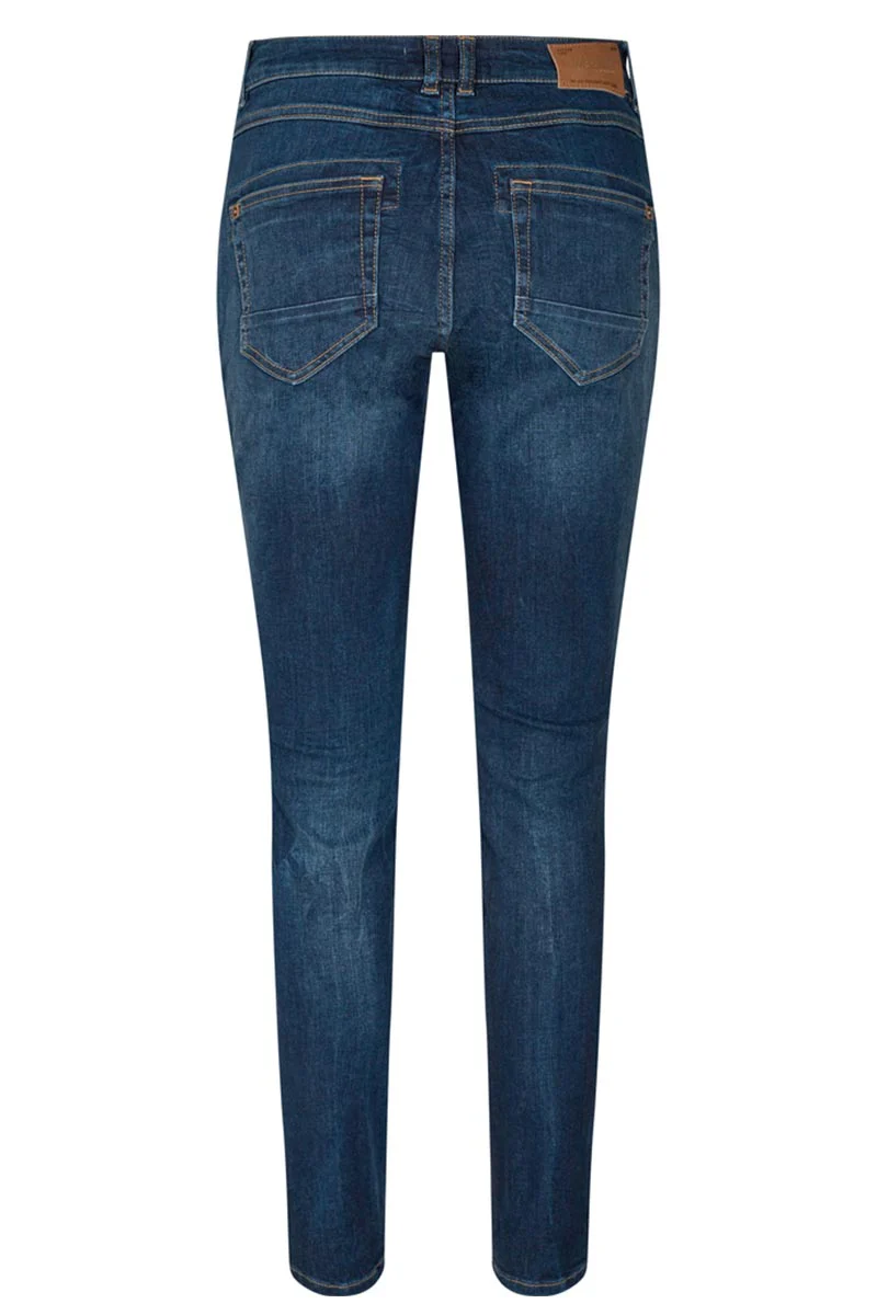 Naomi Shade Blue Jeans | Blue | Jeans fra Mos Mosh - Image 4