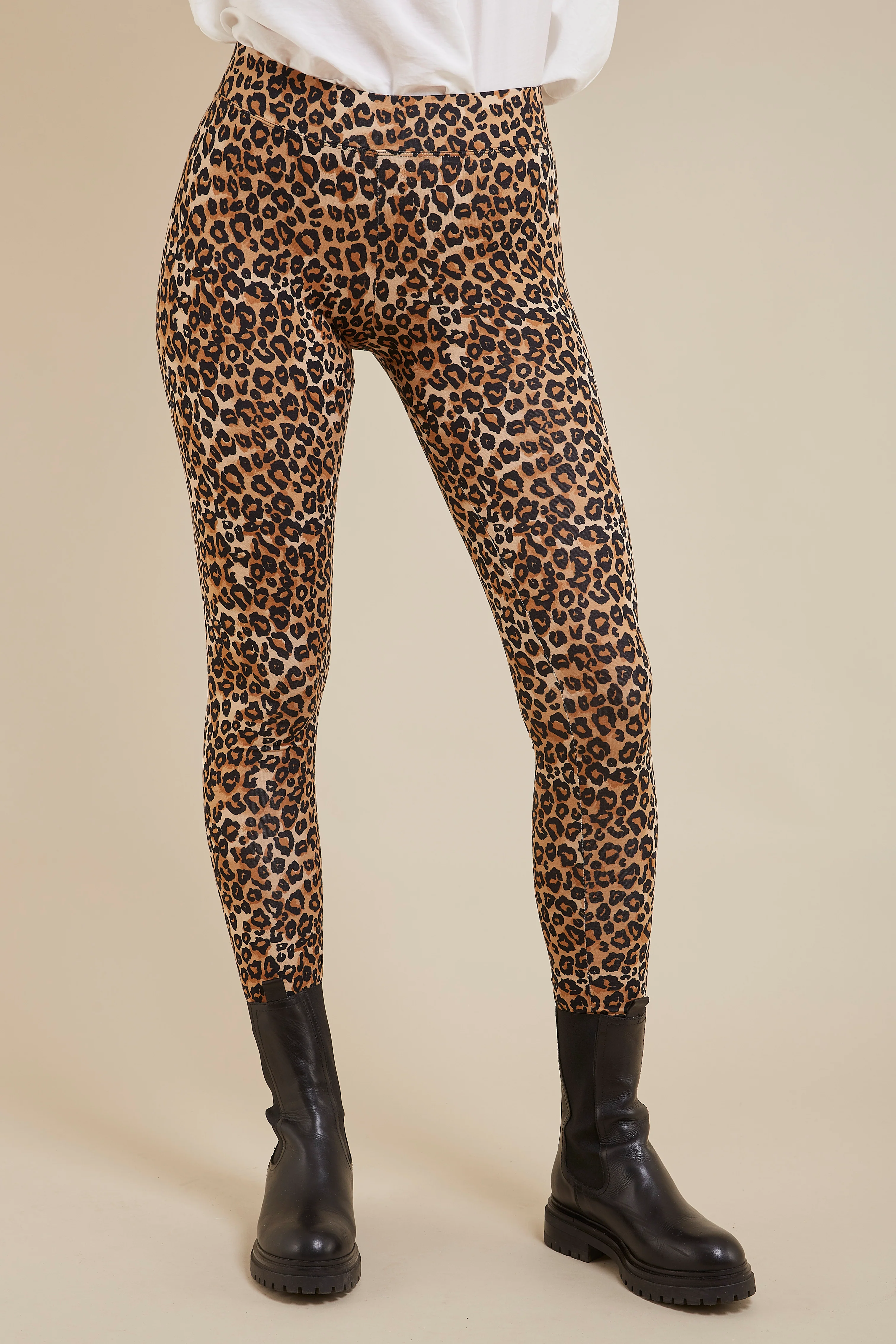 Ninni leggings | Leopard | Leggings fra Liberté - Image 4