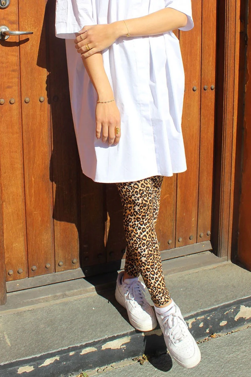 Ninni leggings | Leopard | Leggings fra Liberté - Image 5