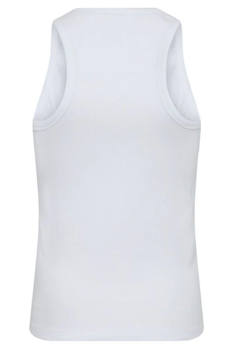 Sahara Tank Top 33068 | White | Top fra Co'couture - Image 7