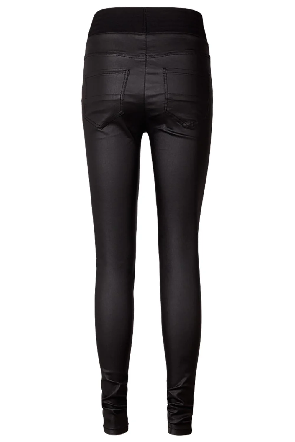 SHANTAL PA COOPER | Black | Coatede bukser fra FREEQUENT - Image 10