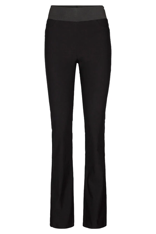 Shantal Pa Bootcut Power | Sort | Bukser fra Freequent - Image 3