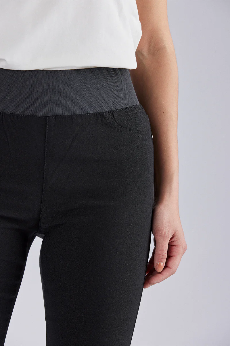 Shantal Pa Bootcut Power | Sort | Bukser fra Freequent - Image 5