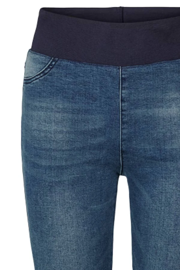 Shantal pa denim | Medium blue |  Bukser fra Freequent - Image 3
