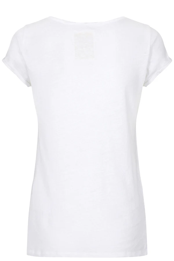 Troy Tee SS | White | T-shirt fra Mos Mosh - Image 3